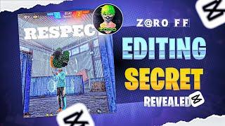 @zoroffxx Editing Secret Revealed  How to edit like Z@ro ff  CoreAlex