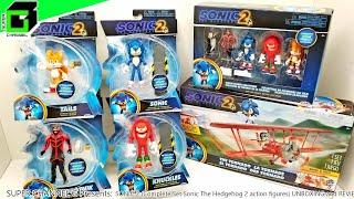 SONIC 2 Complete Set Sonic The Hedgehog action figures UNBOXING and REVIEW