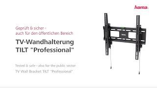 Hama TV Wandhalterung TILT Professional für Fernseher von 165 cm 65 bis 203 cm 80 - NEIGBAR