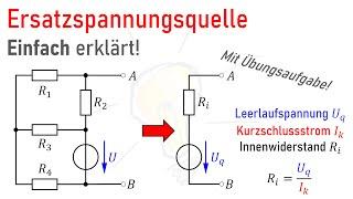 Erklärung - Ersatzspannungsquelle