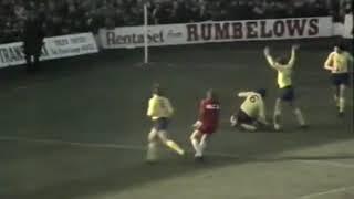 Goal David Mills. 1977. MFC - Arsenal