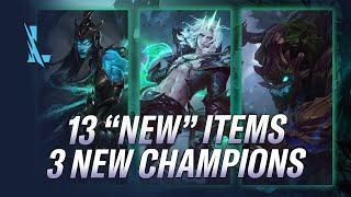 MASSIVE CHANGES WILD RIFT PATCH 5.1 COMES WITH 13 NEW ITEMS 4 NEW RUNES & 3 CHAMPS  RiftGuides