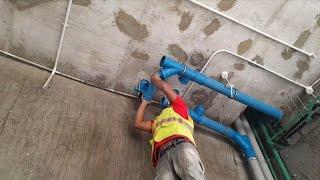 drainage high level pipingplumbing high level  work high level drainage system in hindi