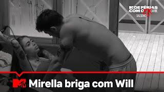 Mirella tem DR com Will mais uma vez  De Férias com o Ex Caribe Salseiro VIP