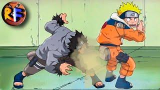 Секретная техника наруто. Наруто против Кибы. Экзамен на чунина. Naruto vs Kiba full hd