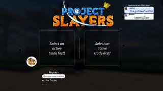 Project Slayers TRADING Is HERE? Update 1.5 Project Slayers