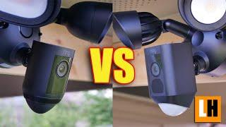 Ring Floodlight Cam Pro VS Wired Plus - Comparing Rings Floodlight Cameras - Which ONE is WORTH IT?