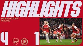 WHAT A WIN  Arsenal vs Chelsea 4-1  Meado screamer Ilestedts header and Russos brace  WSL