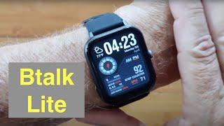 ZEBLAZE Btalk Lite Apple Watch Shaped BT Calling 1.83” IP68 BT5.1 Fitness Smartwatch Unbox&1st Look