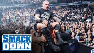FULL SEGMENT The Bloodline eradicate Randy Orton SmackDown July 12 2024