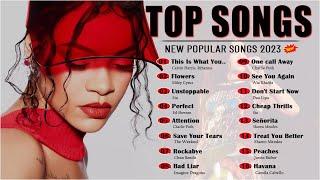 Top Songs 2023 - Miley Cyrus Rema Selena Gomez Maroon 5 Ed Sheeran Shawn Mendes Adele Sza