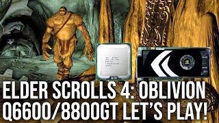 The Elder Scrolls 4 Oblivion vs Q66008800GT Yesterdays PC Todays Performance Tests