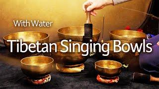 Tibetan Singing Bowls With Water Pure Positive Vibes Raise Positive Energy Boost Your Aura