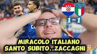 CROAZIA ITALIA 1-1 TUTTI A LOURDES... HO PERSO 10 ANNI DI VITA..‍️‍️