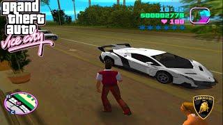 G.T.A  VICE CITY  LAMBORGHINI VENENO  ULTRA 4K  - Car Mod