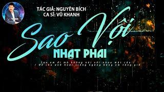 Sao Vội Nhạt Phai Tình Ca Nguyên Bích - Vũ Khanh x Nguyên Bích x Vũ Khanh