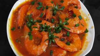 Shrimp With Tomato Sauce  Chinese Recipe