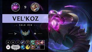 VelKoz Mid vs Corki - KR Challenger Patch 14.11