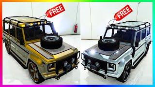 GTA 5 Online - FREE RARE CARS Locations 2023 GOLD & CHROME Dubsta 2 GTA 5 Best Rare Cars Online