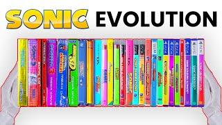 Evolution of Sonic Games  1991-2023 Unboxing + Gameplay