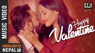 Happy Valentine - Kiran Gajmer Ft. Priyanka Karki Ayushman Deshraj  New Nepali Valentine Song 2019