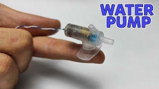 DIY Small Water Pump at home  - how to make mini water pump