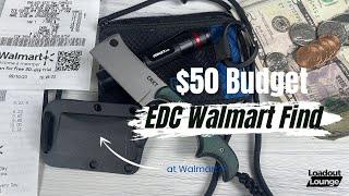 $50 Budget EDC Haul Walmart Edition