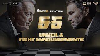 5 Vs 5 Launch Press Conference Queensberry Vs Matchroom