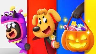 Happy Halloween   Treat or Trick  Kids Cartoons  Sheriff Labrador