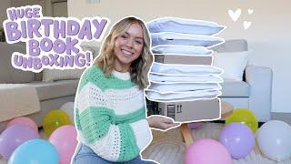 annual birthday book unboxing 🫶  book haul