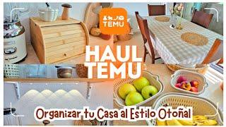 HAUL TEMU HOGAR  Organización y Decoración Para el Hogar  Cosas Hermosas en TEMU para la Cocina 