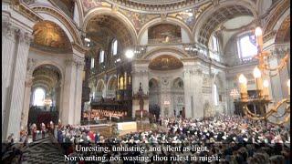 Immortal invisible God only wise Hymn - St Pauls Cathedral Platinum Jubilee Service