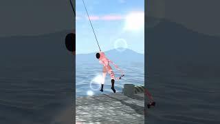 Fishing is scary #vtuber #shorts