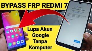 Cara Bypass Frp Redmi 7 Lupa Akun Google Frp Redmi Y3 Termudah Tercepat Tanpa PC‼️