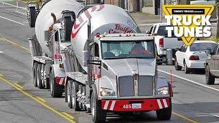 Cement Mixer for Children  Truck Tunes for Kids  Twenty Trucks Channel  Ready-Mix Concrete Truck