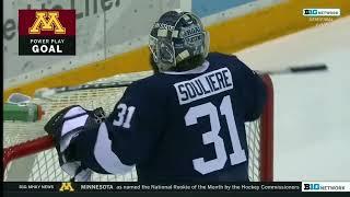 Highlights Gopher Men’s Hockey Advances to B1G Championship with 3-2 Win vs Penn State