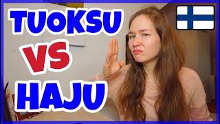 Tuoksu & Haju = Smell  Whats the Difference?  Plus Other Smell-Related Words
