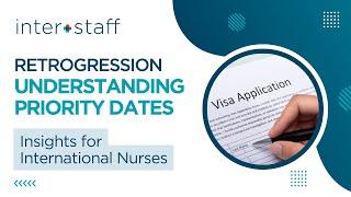 Visa Retrogression Understanding Priority Dates