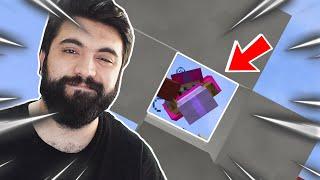 1 BLOK BOŞLUK ÜZDÜ Minecraft BED WARS