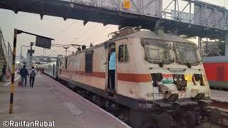 UNBELIEVABLE ACCELERATION Mumbai - Hazrat Nizamuddin Rajdhani Express  RailfanRubal