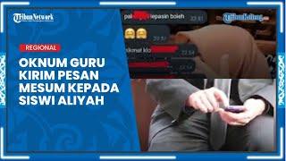 Oknum Guru Madrasah di Magelang Kirim Pesan Mesum ke Siswi Korban Unggah Bukti hingga Viral