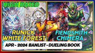 Runick White Forest vs Chimera Fiendsmith  POST-BLTR  Dueling Book
