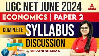 UGC NET Syllabus 2024  UGC NET Economics Paper 2 Syllabus 2024