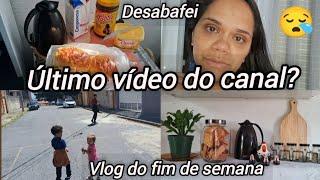 Último vídeo do canal?Desabafei com vocês vlog do fim de semana 