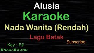 ALUSI AU-Lagu Batak  KARAOKE VERSION NADA WANITARendah​⁠ -Female-Cewek-Perempuan@ucokku