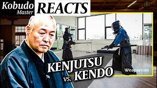 Why Kenjutsu is Useless Against Kendo  Kobudo Master Reacts to KENJUTSU vs KENDO