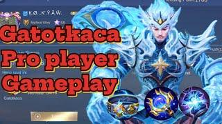 Gatotkaca pro player gameplay#exp Lane magic build@MobileLegends_Indonesia