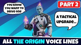 All The Origin Voice Lines Storyline Update Week 2