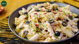 White Sauce Pasta Recipe by SooperChef