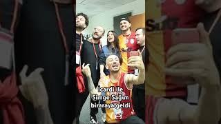 İcardi ile Simge Sağın biraraya geldi işte o eğlenceli anlar #simgesağın #icardi #galatasaray